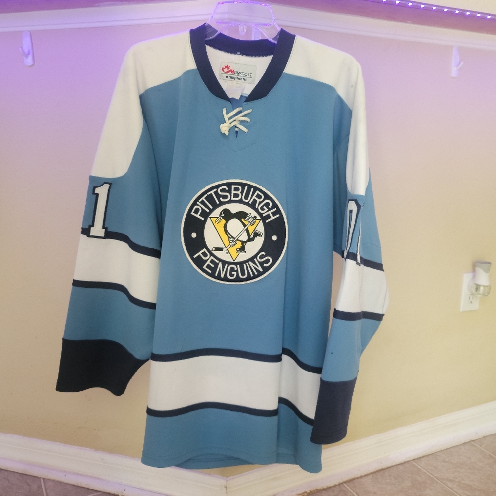 Vintage 1968 NHL Pittsburgh Penguins Hockey Jersey